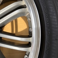 165/50/15アルミホイール4本セット の画像