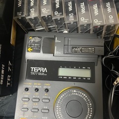 テプラ　TR77 ジャンクの画像