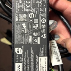 Lenovo PC用　ACアダプター 65W ADP-65ME B 美品の画像