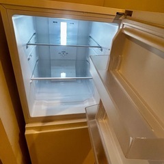 〈2024年10月購入・美品〉パナソニック 2ドア冷蔵庫 156L マットオフホワイト（2023年製）の画像