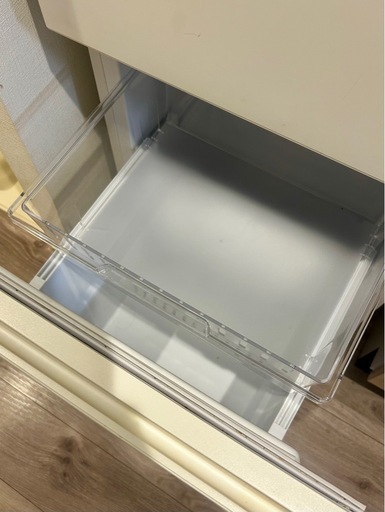 〈2024年10月購入・美品〉パナソニック 2ドア冷蔵庫 156L マットオフホワイト（2023年製）