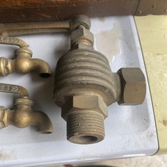 大正カラン真鍮水道蛇口アンティーク
の画像