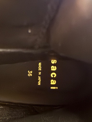 【展示品】sacai マウンテン 8ホール レースアップサンダル 36 23.5
