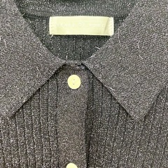 SENSE OF PLACE ラメカーディガンの画像