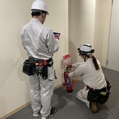 🚒消防設備点検スタッフ募集【月収４０万円～】の画像