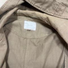 ベージュ　　　羽織　コート　春の画像