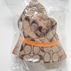 COACH コーチ シグネチャー柄 バケットハット P/Sサイズ　レディースの画像