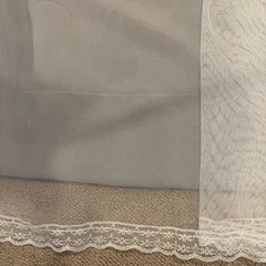 星型のくり抜きデザイン　カーテン　グレーの画像