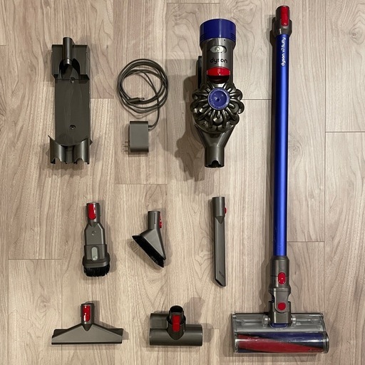 dyson v7 fluffy tower 山崎実業