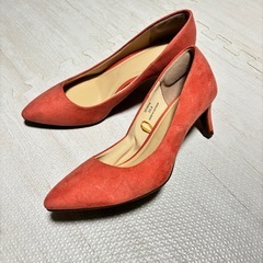 新品　ピンク　パンプスの画像