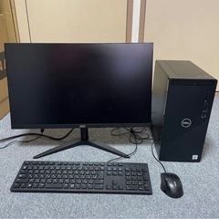 ゲーミングPCセット Dell Inspiron3881 i5-10400 GTX1660Super モニター付
の画像