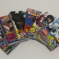 ヒロアカ 1-27,29-36巻＋キャラブック2冊とおまけの画像