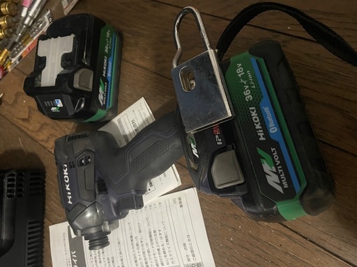 ハイコーキ 36Vマルチ インパクトドライバー WH36DC オマケ多数‼️