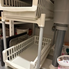 ニトリシンク下引き出し収納の画像