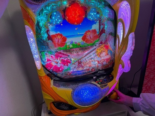 早い者勝ち　引取り限定　パチンコ実機　遊パチ海物語in沖縄