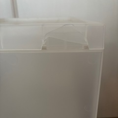 無印良品 ポリプロピレン組立式ワゴン・キャスター付・３段の画像