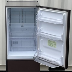 格安 ! !◇シャープ 冷凍冷蔵庫 271L 2016年製 プラズマクラスター ナノ低温脱臭触媒 2ドア SJ-PD27B　高圧洗浄済み ! !の画像