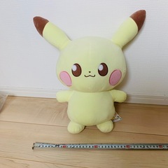 ポケピース　めちゃもふぐっとぬいぐるみ　 ピカチュウの画像