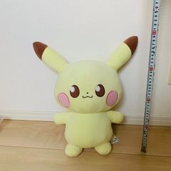 ポケピース　めちゃもふぐっとぬいぐるみ　 ピカチュウの画像