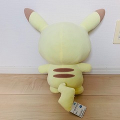 ポケピース　めちゃもふぐっとぬいぐるみ　 ピカチュウの画像