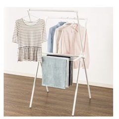 ニトリ　コンパクトX型物干し
の画像