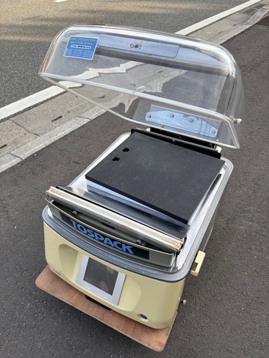 ■中古品 TOSEI 真空包装機 V-482 3相200V 2012年 540ｘ740ｘ450ｍｍ オイル交換済み 動作問題なし 厨房■