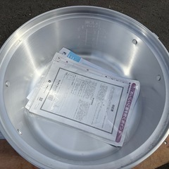 ■未使用品 リンナイ ガス炊飯器 RR-30S1 LPガス 2020年 6L 3升 450ｘ421ｘ407ｍｍ 厨房 動作問題なし■の画像