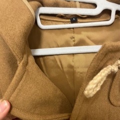 キャメル　コート　　ベージュ　　ダッフルコートの画像