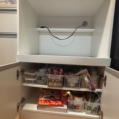 ニトリ 食器棚 高さ180cmの画像