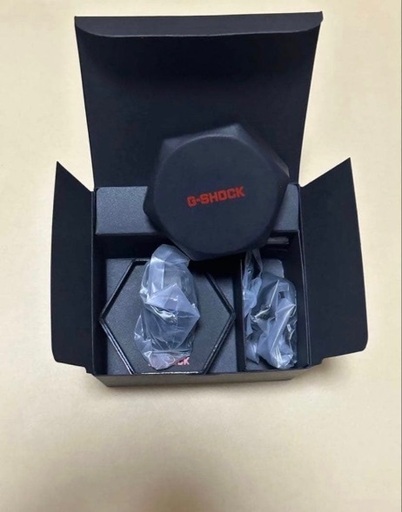 CASIO リングウォッチ ブラック G-SHOCK Nano 5600 Series DWN-5600-1JR