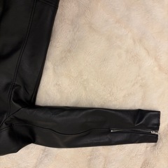 ダブルライダースジャケット　レザージャケットの画像