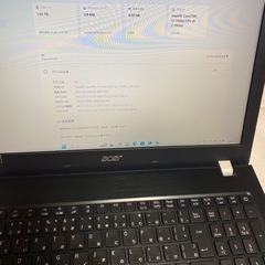 FullHD1080 ノート　パソコン　SSD 1000GB Acerの画像