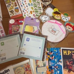 シール、メモ帳、マスキングテープ譲りますの画像