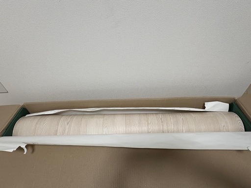 【残り22m】シール式 床リメイクシート 幅100cm 木目グレー DIY フロアシート