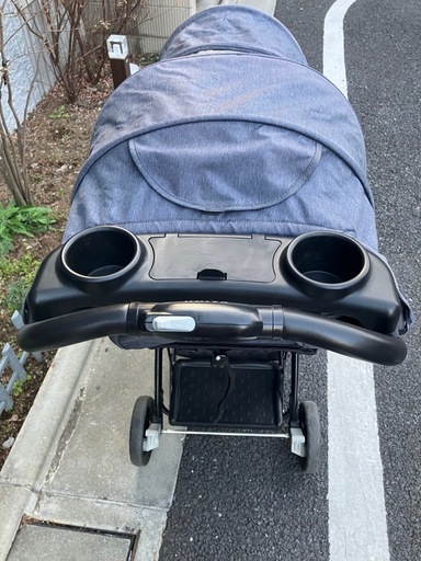カトージ 二人乗りベビーカー 二人でゴーDX