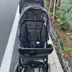 カトージ 二人乗りベビーカー 二人でゴーDXの画像