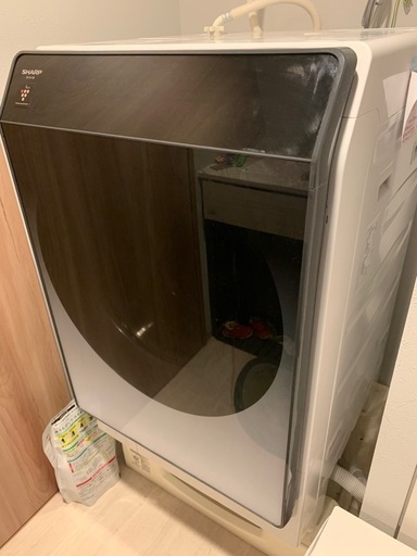 SHARP ドラム式洗濯乾燥機 11kg / 6kg ES-G11B-SR