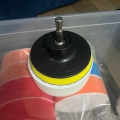 インパクトドライバー用 スポンジバフ 車磨き等。。の画像