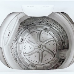 (送料無料) 2022年 極美品 6kg 洗濯機 ニトリ ガラストップ ①の画像