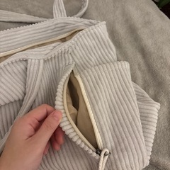 コーデュロイ　バッグの画像
