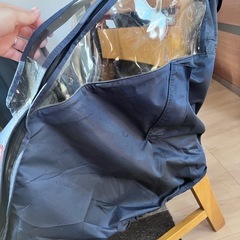 自転車子供乗せカバー　前　レインカバーの画像