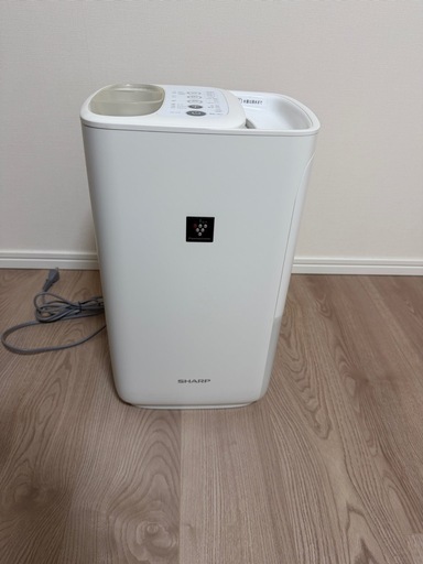シャープ ハイブリッド式 加湿器 HV-J75-W