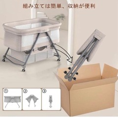 ベビーベッドの画像