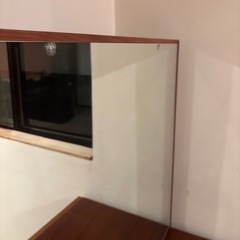 ドレッサー　椅子セット　 ウォールナットの画像