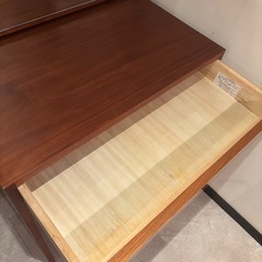 ドレッサー　椅子セット　 ウォールナットの画像