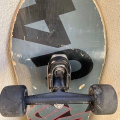 U4 スケートボード グレー　スケボー　carver カーバー　U4 サイン入りの画像