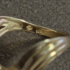 k18 リング&スクリューブレスレットの画像