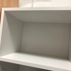 【お渡しは3月下旬予定】カラーボックス　3段　白の画像