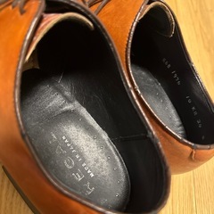 【美品】【24センチ】【木製シューキーパー付】リーガル REGAL プレーントゥ 10KRの画像