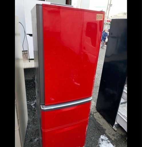 NO B778?福岡市内配送設置無料✨?三菱 【右開き】370L 3ドア 